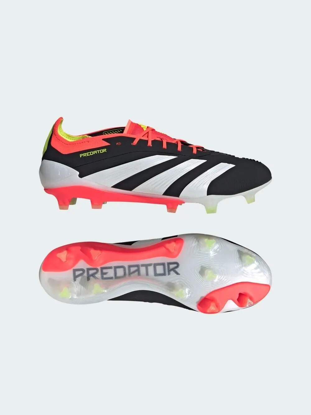 Кроссовки adidas Predator 24 Elite Low Firm Ground Cleats — изображение 10 из 11, черный/белый/красный
