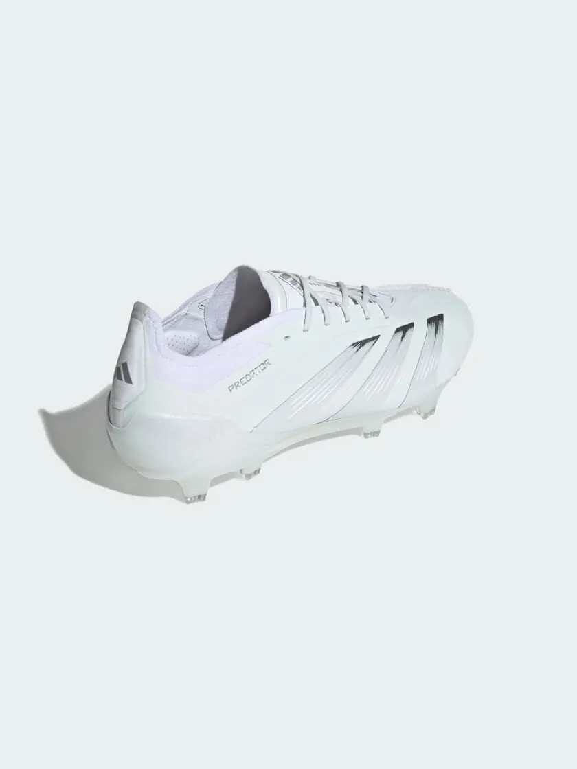 Кроссовки adidas Predator 24 Elite Low Firm Ground Cleats — изображение 5 из 9, белый/серебристый