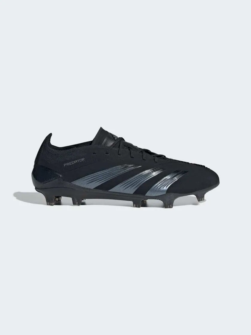 Кроссовки adidas Predator 24 Elite Low Firm Ground Cleats — изображение 1 из 10, черный/черный