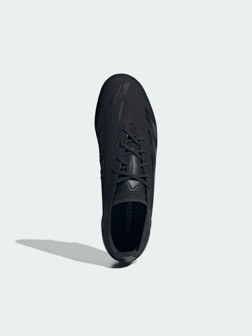 Кроссовки adidas Predator 24 Elite Low Firm Ground Cleats — изображение 2 из 10, черный/черный