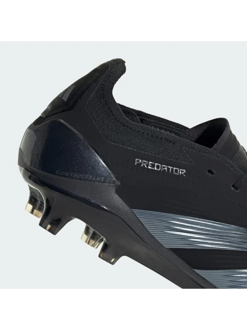 Кроссовки adidas Predator 24 Elite Low Firm Ground Cleats — изображение 8 из 10, черный/черный