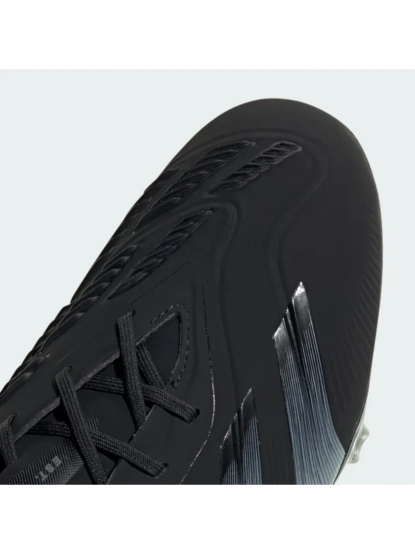 Кроссовки adidas Predator 24 Elite Low Firm Ground Cleats — изображение 9 из 10, черный/черный