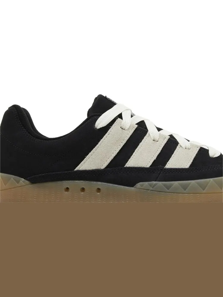 Кроссовки Adimatic 'Black Off White Gum' — изображение 2 из 4, черный