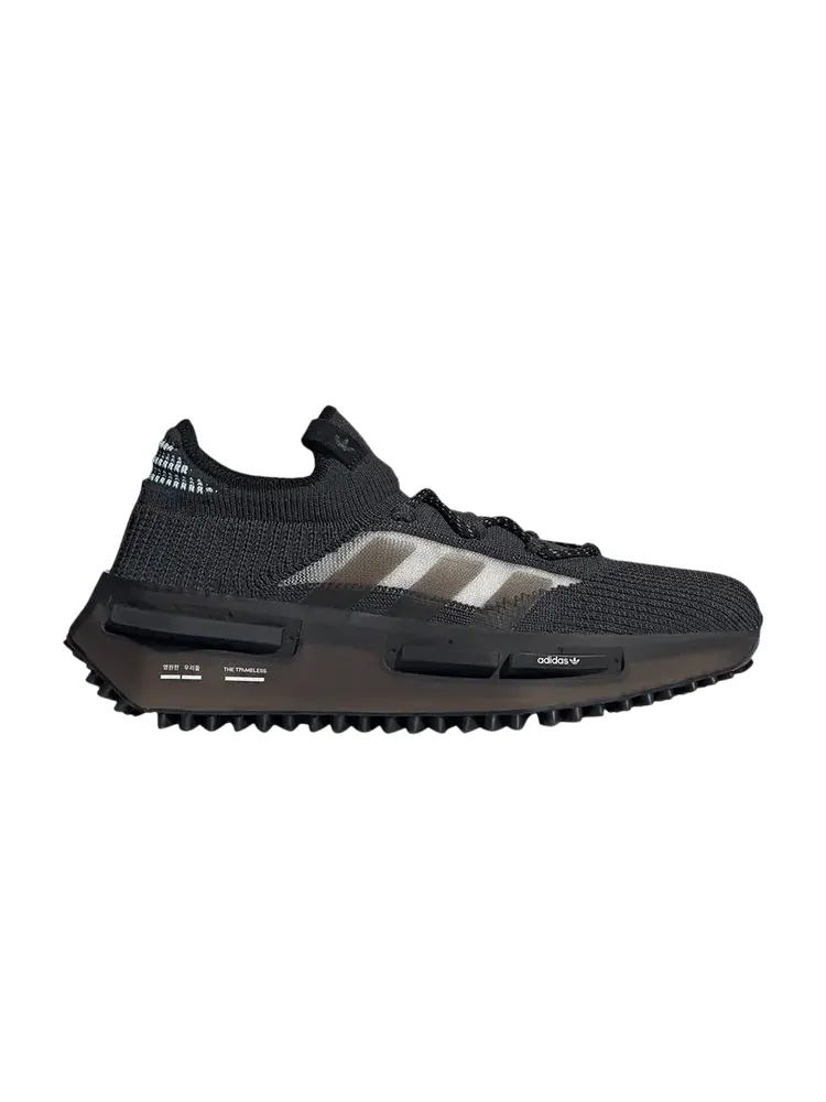 Кроссовки adidas NMD_S1 'Carbon Black' — изображение 1 из 1, черный/прозрачный