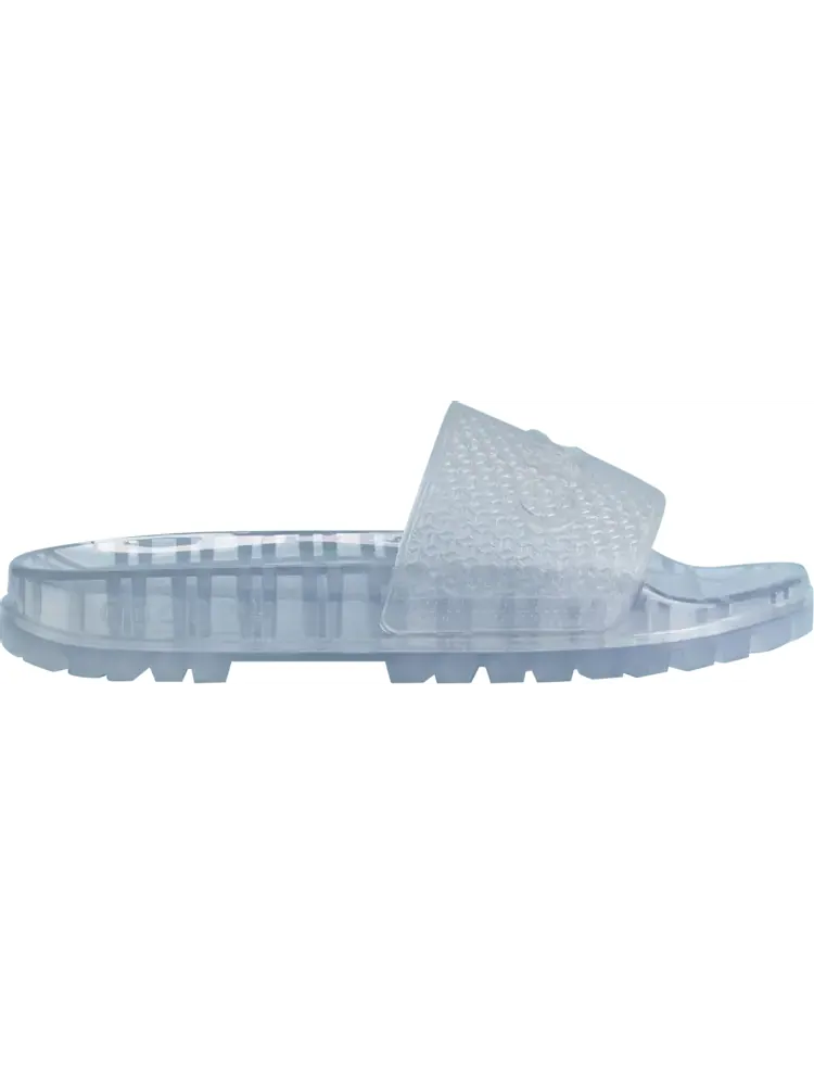 Кроссовки Gucci x Wmns Adilette Slide Sandal 'Transparent White' — изображение 1 из 1, белый