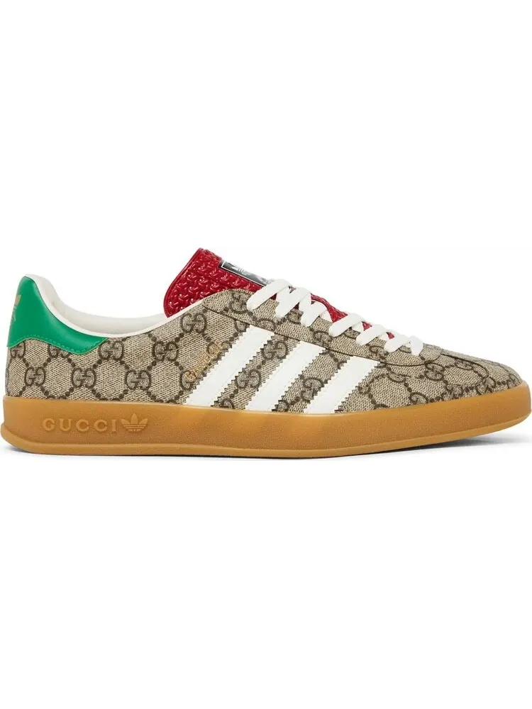 Кроссовки Gucci x Gazelle 'Beige GG Monogram' — изображение 1 из 4, загар