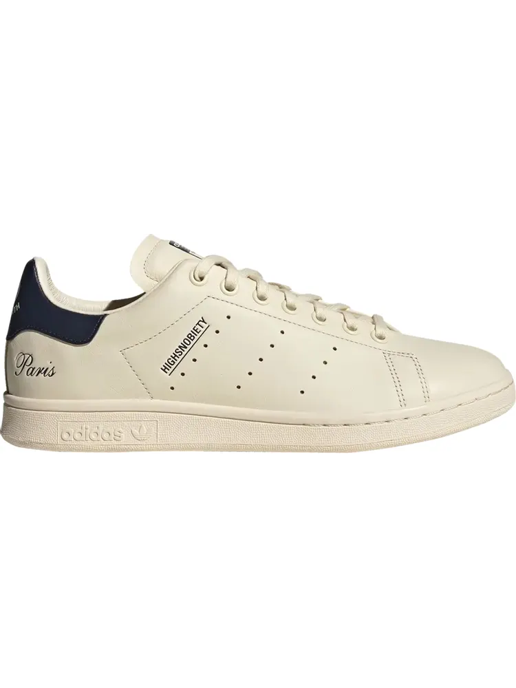 Кроссовки Highsnobiety x Stan Smith 'Not In Paris - Cream Blue' — изображение 1 из 1, бежевый