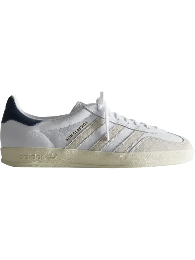 Кроссовки Kith x Gazelle Indoor 'Classics Program - Navy' — изображение 1 из 1, белый