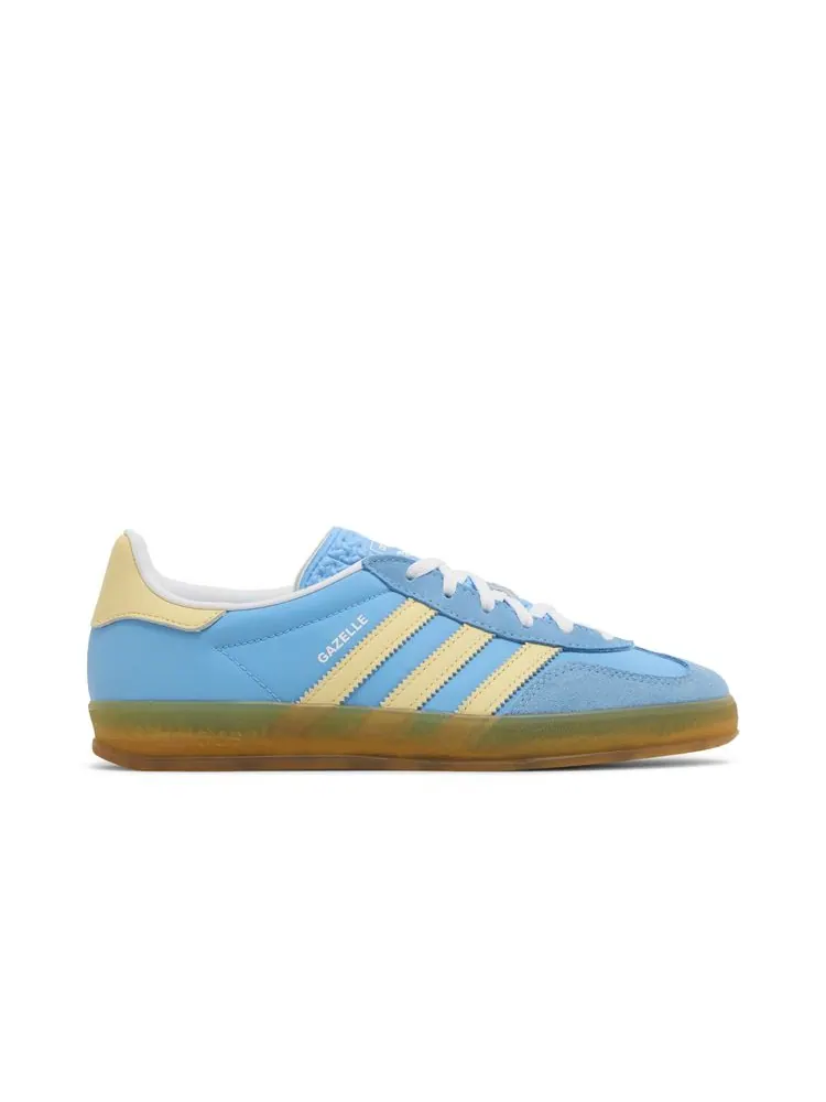 Кроссовки Wmns Gazelle Indoor 'Blue Burst Yellow' — изображение 1 из 8, синий желтый