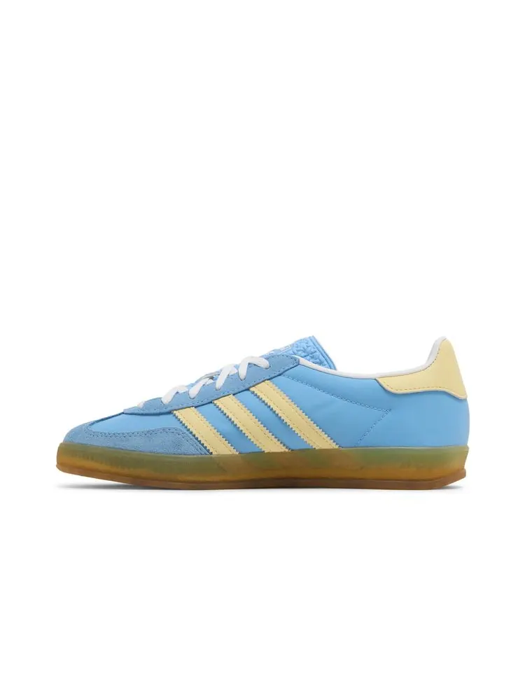 Кроссовки Wmns Gazelle Indoor 'Blue Burst Yellow' — изображение 3 из 8, синий желтый