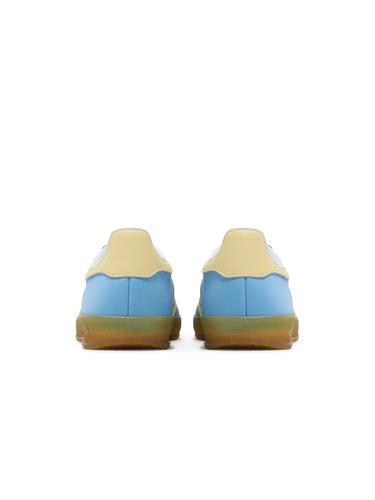Кроссовки Wmns Gazelle Indoor 'Blue Burst Yellow' — изображение 6 из 8, синий желтый