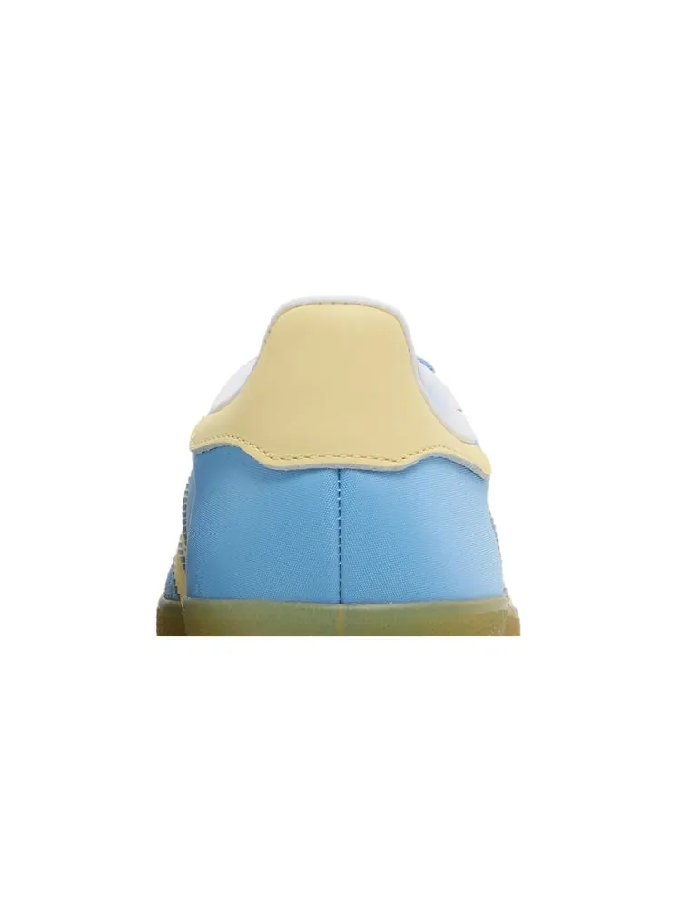 Кроссовки Wmns Gazelle Indoor 'Blue Burst Yellow' — изображение 7 из 8, синий желтый