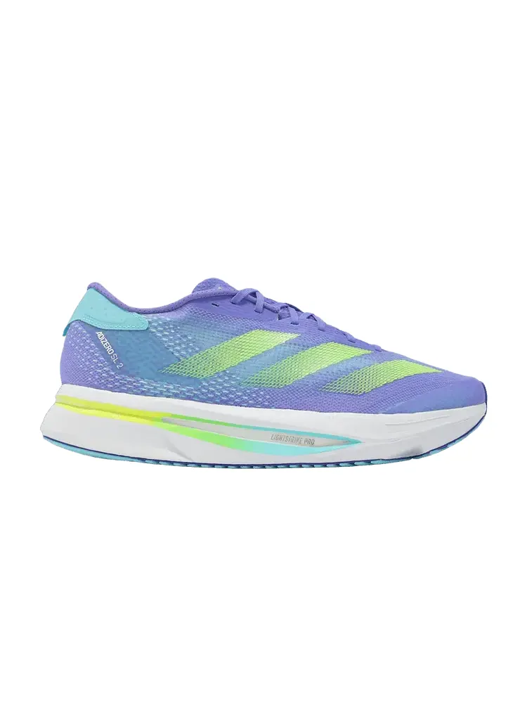 Кроссовки Adizero SL2 'Blue Spark Lucid Lemon' — изображение 1 из 1, синий