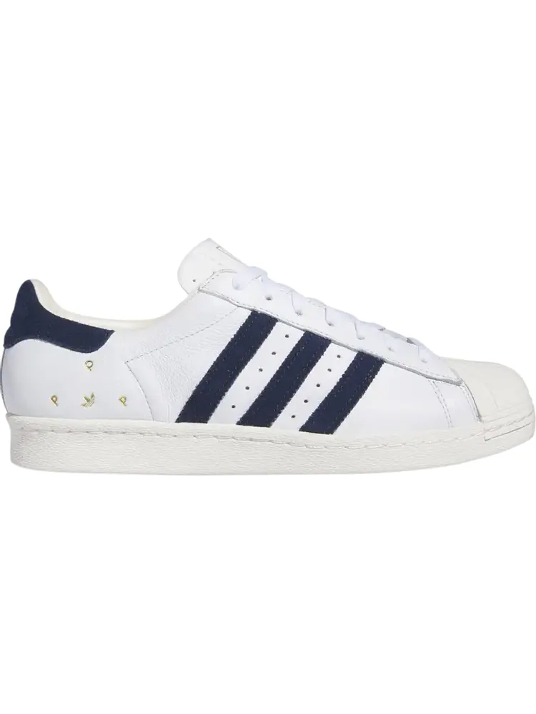 Кроссовки Pop Trading Company x Superstar ADV 'White Collegiate Navy' — изображение 1 из 1, белый