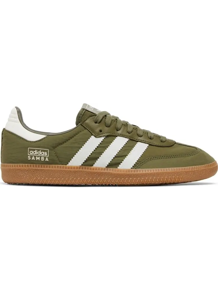 Кроссовки Samba OG 'Reflective Nylon Pack - Focus Olive' — изображение 1 из 4, зеленый