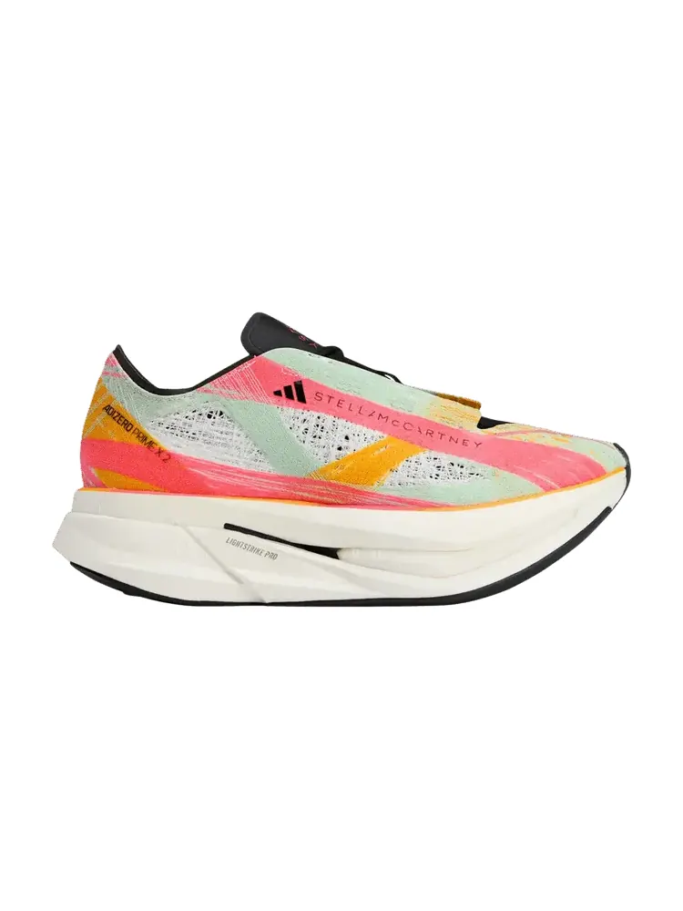 Кроссовки Stella McCartney x Wmns Adizero Prime X 2.0 Strung 'Linen Green Core Pink' — изображение 1 из 1, зеленый розовый