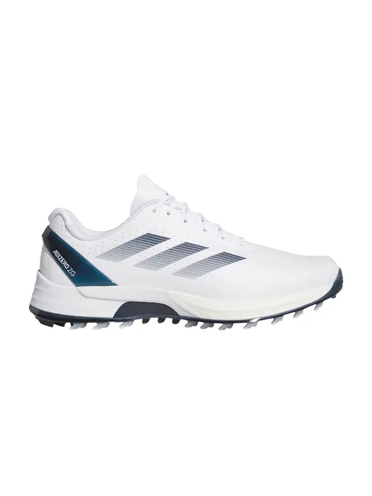 Кроссовки Adizero ZG Spikeless Golf 'White Collegiate Navy' — изображение 1 из 1, белый темно-синий