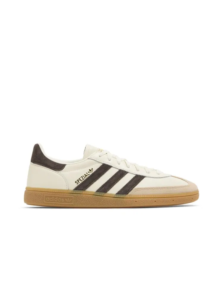 Кроссовки Handball Spezial 'Off White Dark Brown' — изображение 1 из 8, белый темный коричневый