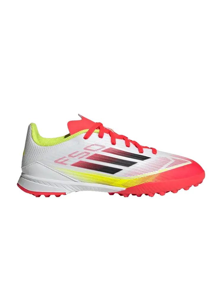 Кроссовки adidas Adizero F50 League TF K 'Pure Victory Pack' — изображение 1 из 1, белый/черный/желтый
