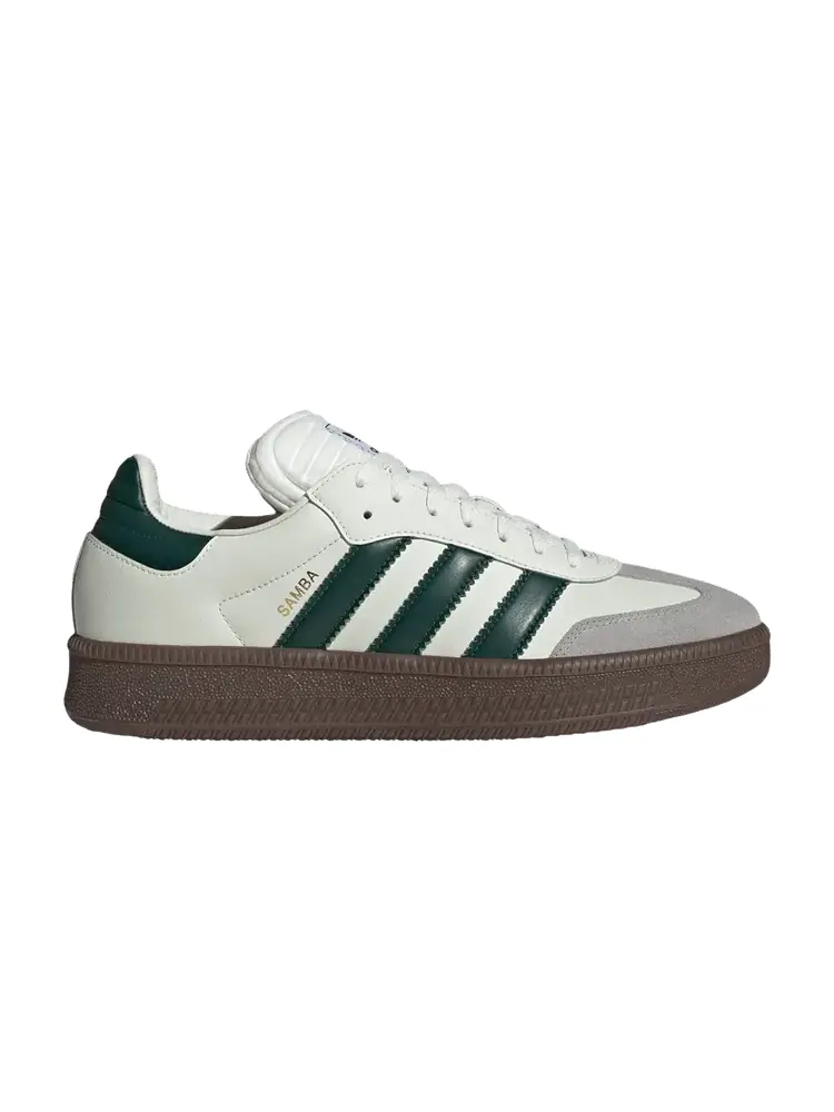Кроссовки adidas Samba XLG 'Ivory Collegiate Green' — изображение 1 из 1, слоновая кость/зеленый