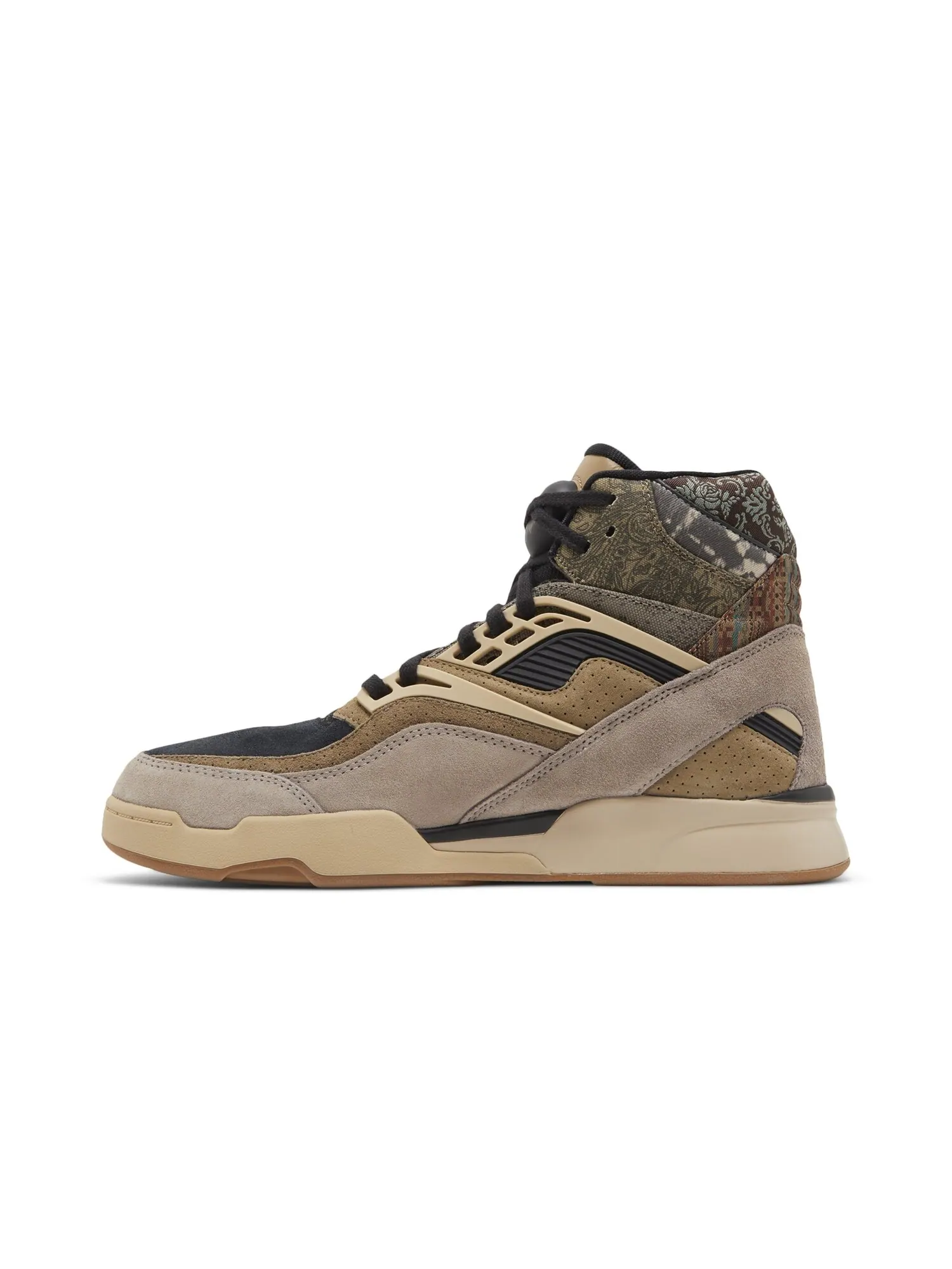 Кроссовки Pump TZ Reebok — изображение 3 из 8, черный/серый/бежевый