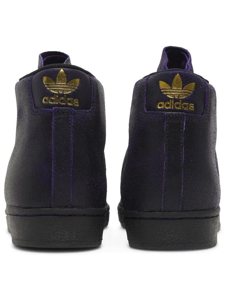 Кроссовки adidas Kader Sylla x Pro Model ADV 'Black Dark Purple' — изображение 6 из 8, черный