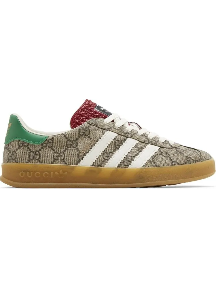 Кроссовки Gucci x Wmns Gazelle 'Beige GG Monogram' — изображение 1 из 4, загар