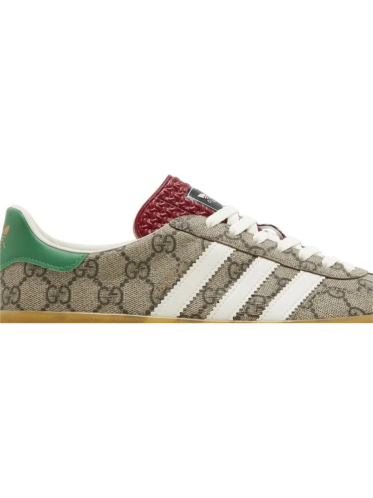 Кроссовки Gucci x Wmns Gazelle 'Beige GG Monogram' — изображение 2 из 4, загар