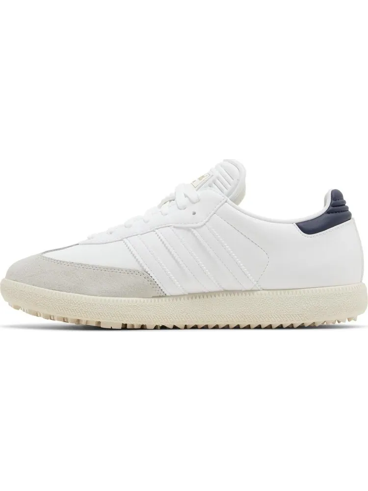Кроссовки Samba Spikeless Golf 'White Collegiate Navy' — изображение 3 из 4, белый