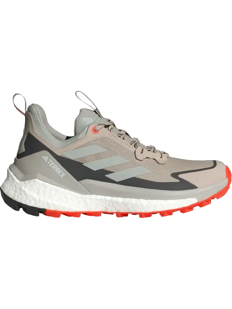Кроссовки Wmns Terrex Free Hiker 2.0 Low 'Wonder Beige Impact Orange' — изображение 1 из 1, серый