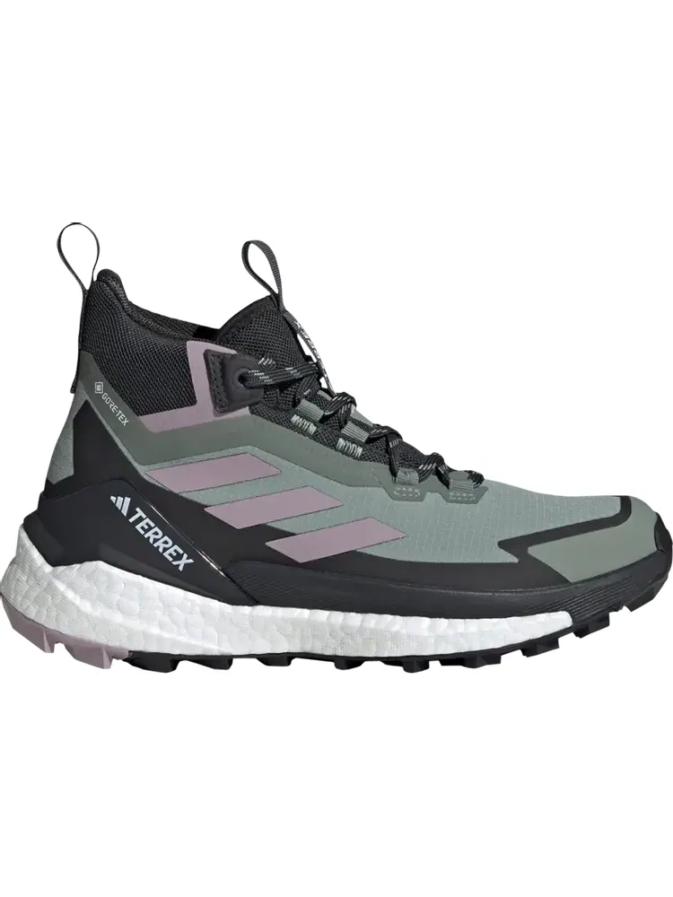 Кроссовки Wmns Terrex Free Hiker 2 GORE-TEX 'Silver Green Carbon' — изображение 1 из 1, зеленый