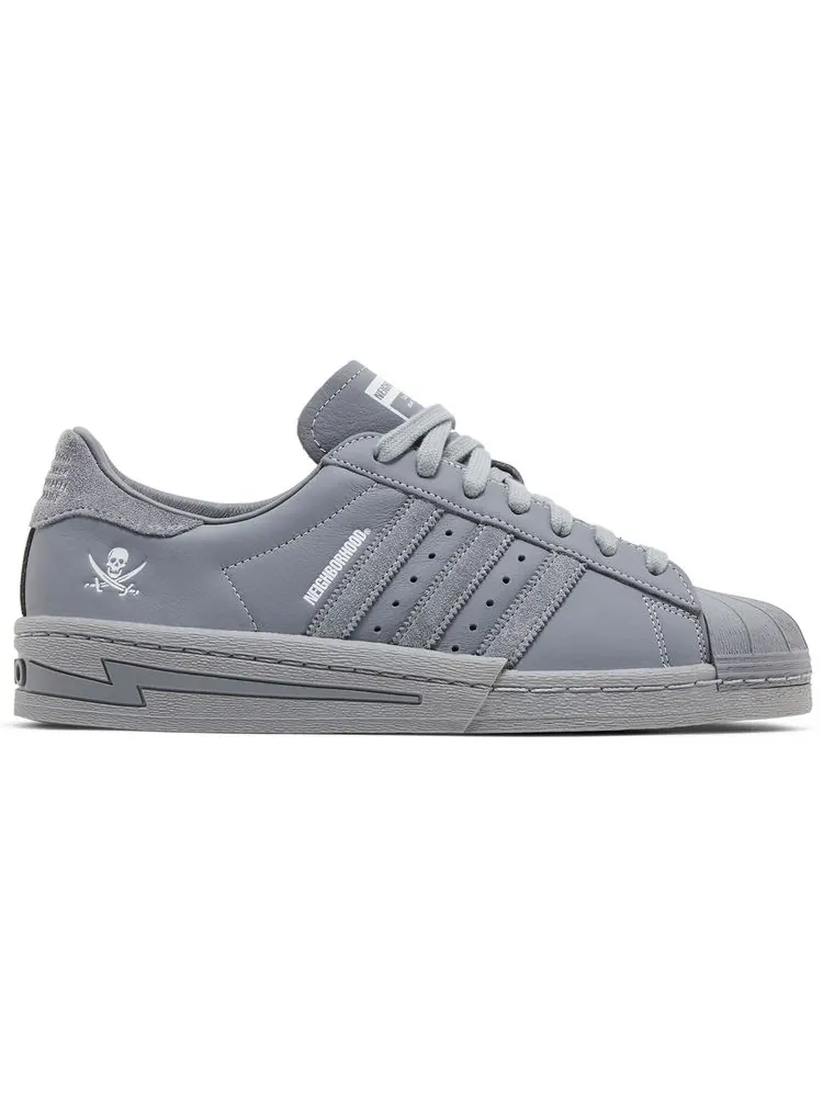 Кроссовки adidas Neighborhood x Superstar 'Cement Grey' — изображение 1 из 8, серый