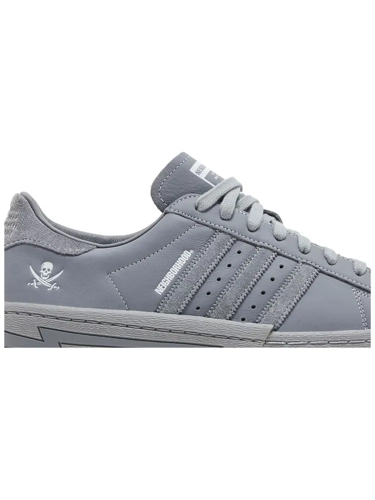 Кроссовки adidas Neighborhood x Superstar 'Cement Grey' — изображение 2 из 8, серый