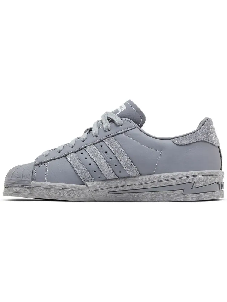 Кроссовки adidas Neighborhood x Superstar 'Cement Grey' — изображение 3 из 8, серый