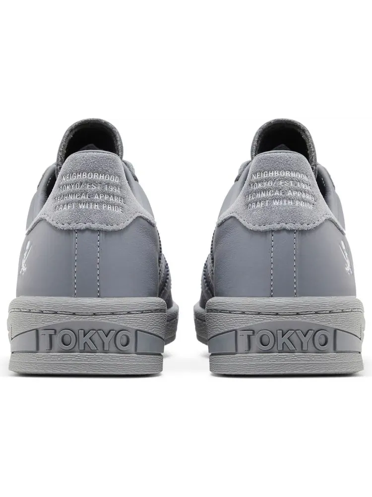 Кроссовки adidas Neighborhood x Superstar 'Cement Grey' — изображение 6 из 8, серый