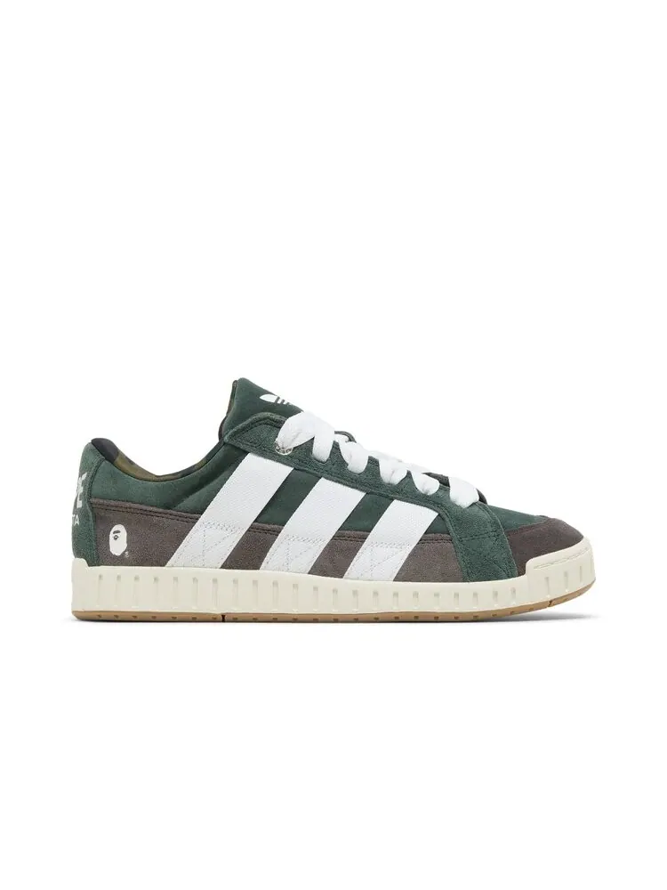 Кроссовки Adidas BAPE x LWST — изображение 1 из 4, зеленый