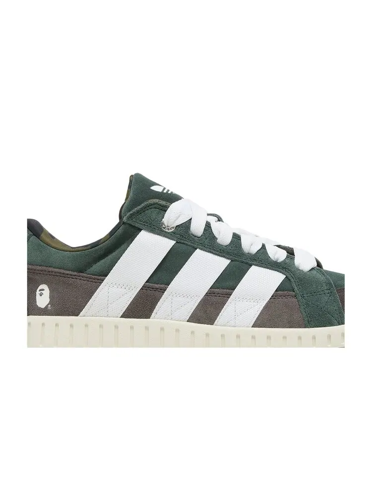 Кроссовки Adidas BAPE x LWST — изображение 2 из 4, зеленый
