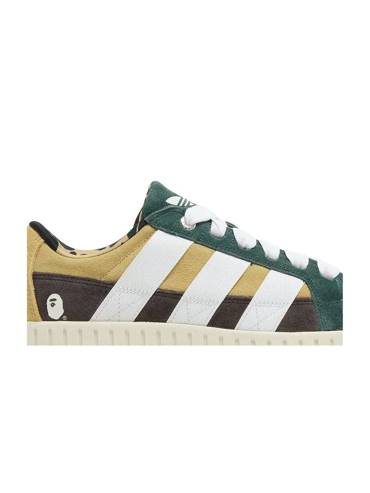 Кроссовки Adidas BAPE x LWST — изображение 2 из 4, бежевый
