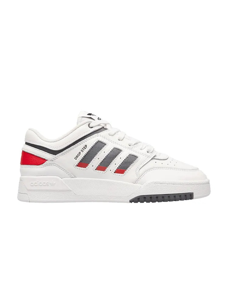 Кроссовки Drop Step Low 'White Grey Scarlet' — изображение 1 из 1, белый серый