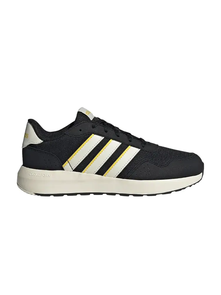 Кроссовки adidas Run 60s J Black Off White Yellow — изображение 1 из 1, черный белый желтый