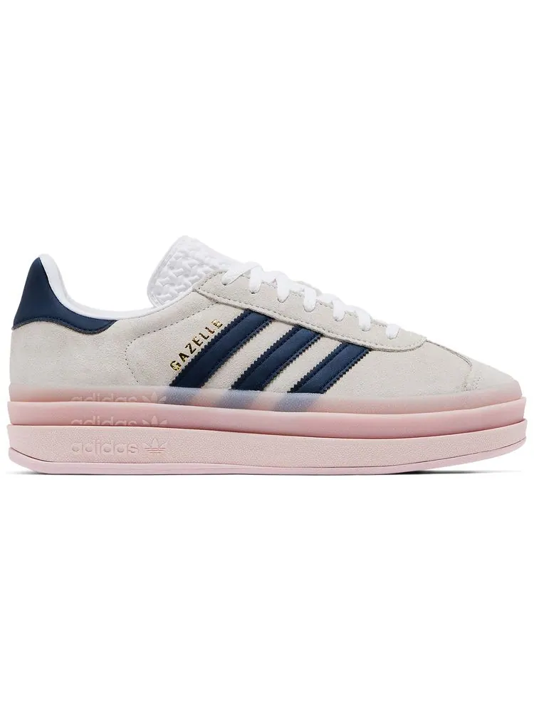 Кроссовки adidas Wmns Gazelle Bold 'White Clear Pink Indigo' — изображение 1 из 4