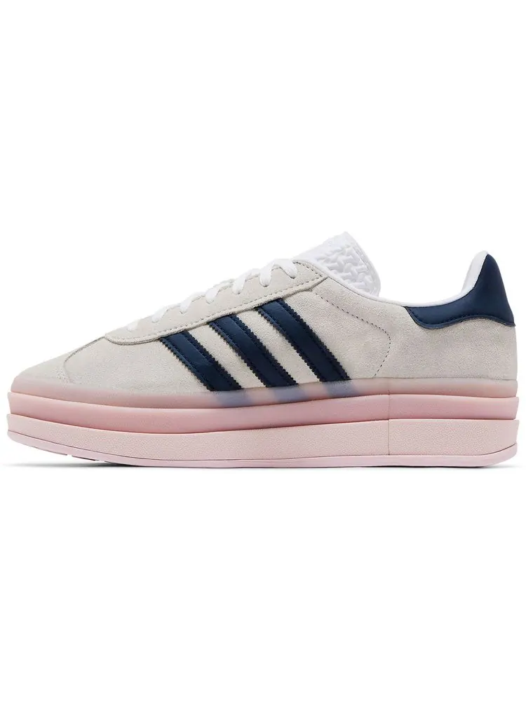 Кроссовки adidas Wmns Gazelle Bold 'White Clear Pink Indigo' — изображение 3 из 4