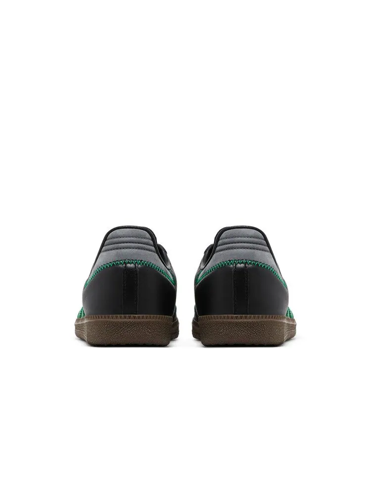 Кроссовки adidas Wmns Samba OG 'Black Green' — изображение 7 из 9, черный/зеленый/серый