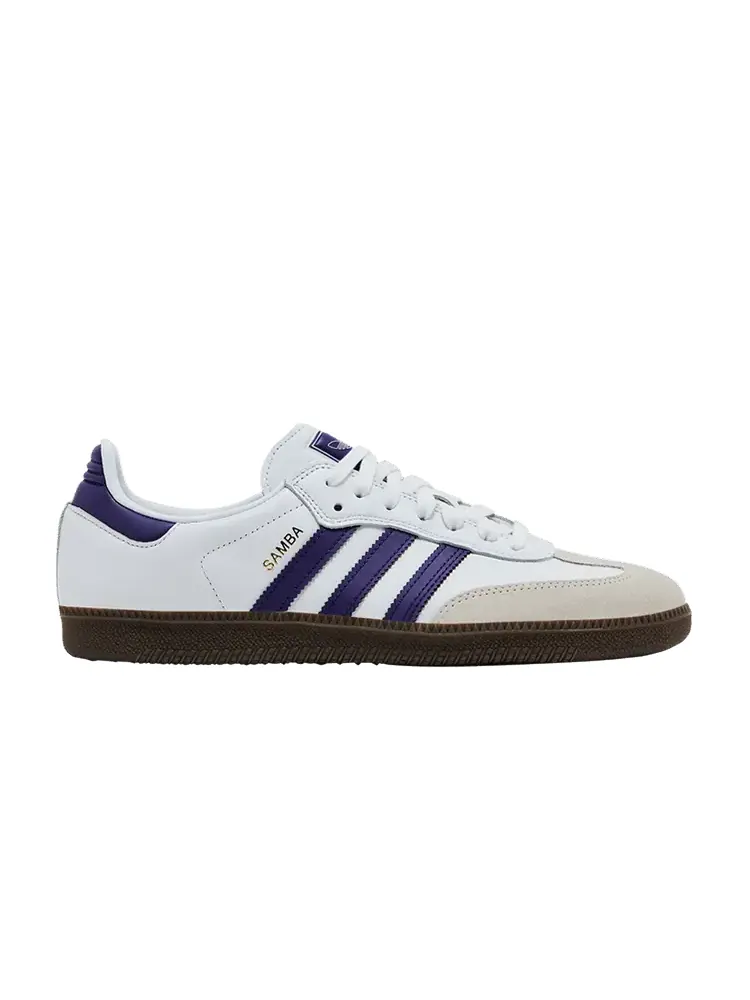 Кеды adidas Samba ADV 'White Collegiate Purple' — изображение 1 из 9