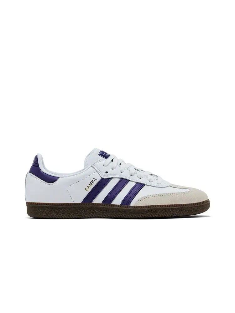 Кеды adidas Samba ADV 'White Collegiate Purple' — изображение 2 из 9