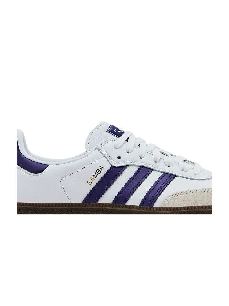 Кеды adidas Samba ADV 'White Collegiate Purple' — изображение 3 из 9