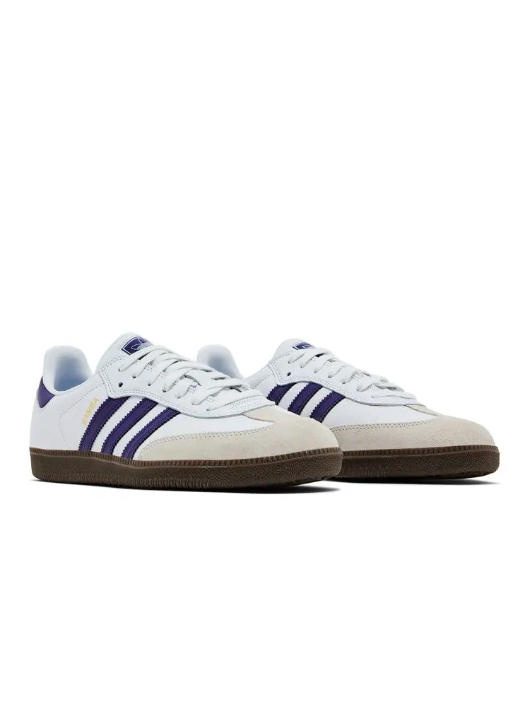 Кеды adidas Samba ADV 'White Collegiate Purple' — изображение 9 из 9