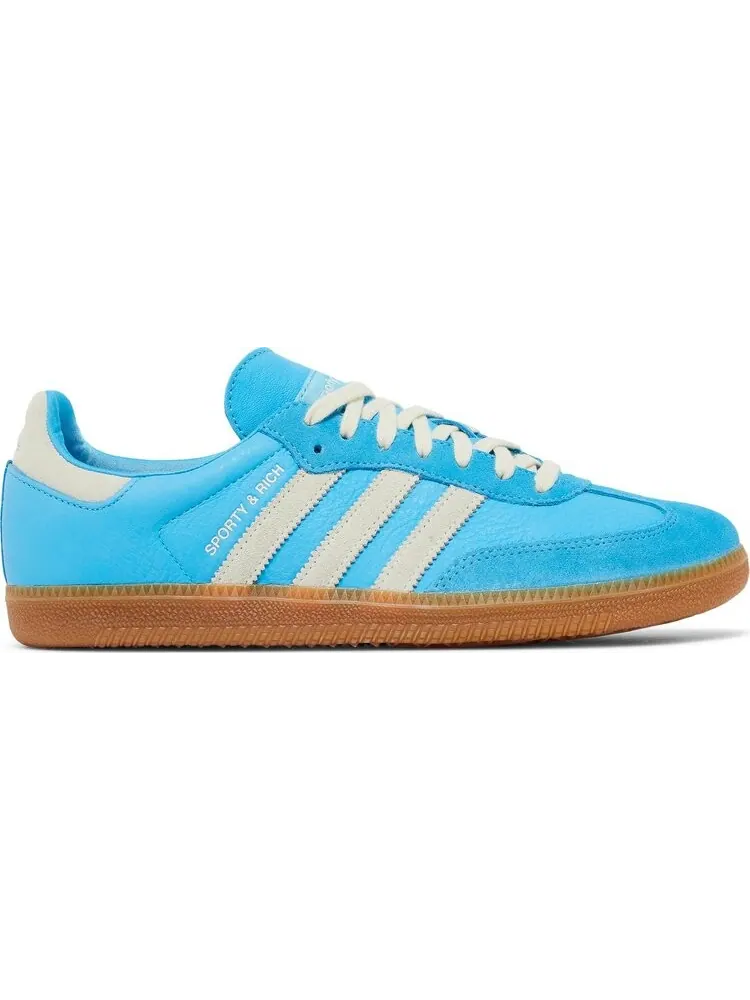 Кроссовки Sporty & Rich x Samba OG 'Blue Rush' — изображение 1 из 4, синий