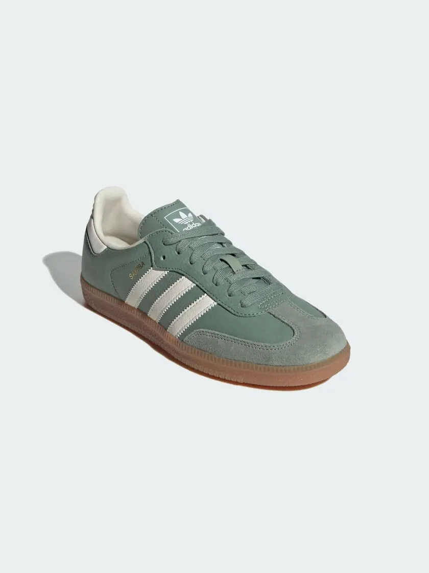 Кроссовки Adidas Samba OG W — изображение 3 из 7, зеленый
