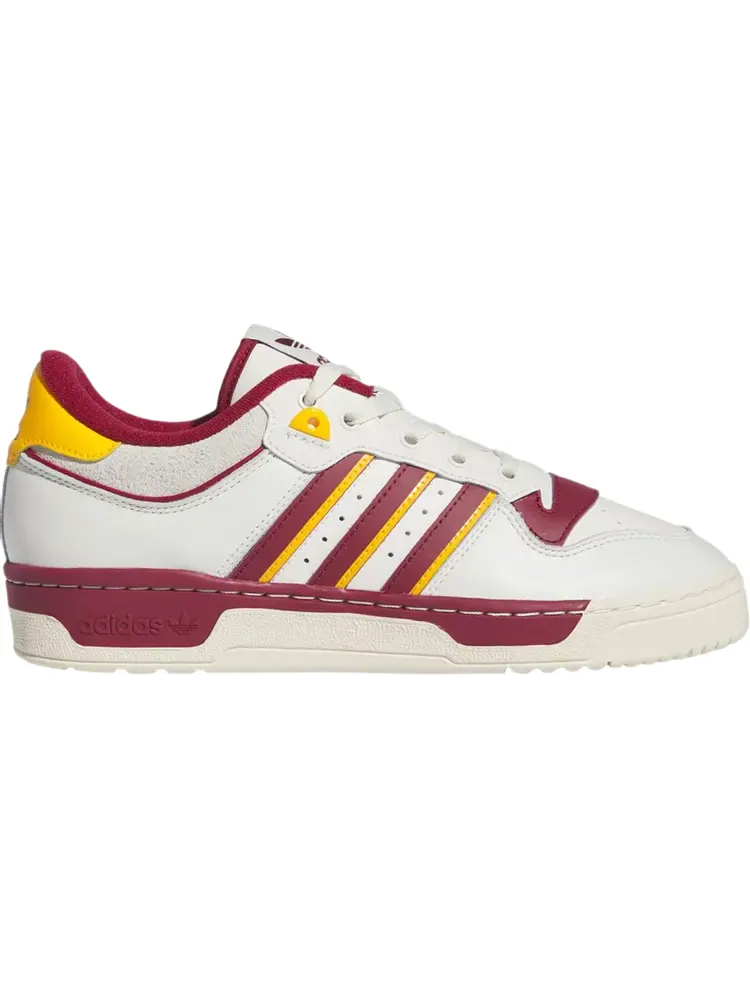 Кроссовки Rivalry 86 Low 'White Collegiate Burgundy Crew Yellow' — изображение 1 из 1, белый